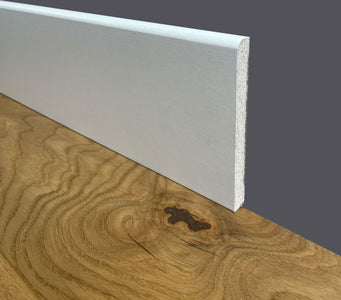 BATTISCOPA ZOCCOLINO BC 100x10mm in FIBRA DI LEGNO COMPATTA BIANCO (ottima complanarità mostrine) Fai da te/Prodotti per la costruzione/Materiali da costruzione/Pavimenti/Materiali per pavimenti/Battiscopa Eternal Parquet - Ariano Irpino, Commerciovirtuoso.it