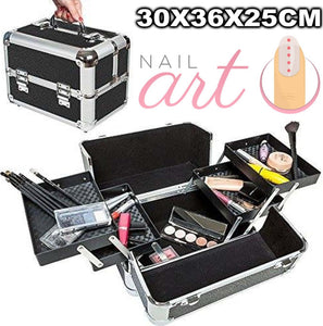 BAULETTO RIGIDO VALIGIA RIGIDA BEAUTY CASE PER ESTETISTA MAKE UP NAIL ART Bellezza/Accessori e strumenti di bellezza/Portatrucchi/Beauty case e contenitori/Pochette portatrucchi Trade Shop italia - Napoli, Commerciovirtuoso.it