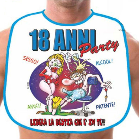 Bavaglino Festa di 8 Anni Scherzo Party Maggiore età Salute e cura della persona/Erotismo e contraccezione/Sex toys/Gadget per addio al nubilato e al celibato Kondorama - Martinsicuro, Commerciovirtuoso.it