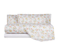 Completo letto in raso di puro cotone Romance Pesca - Vanita di raso
