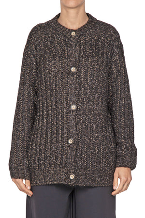 LA FEMME BLANCHE La Femme Blanche - Cardigan - 441809 - Nero da donna