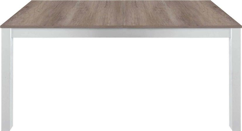 BENTLEY---tavolo-da-pranzo-moderno-allungabile-in-legno-90x160/203/246-Bianco-Milani-Home