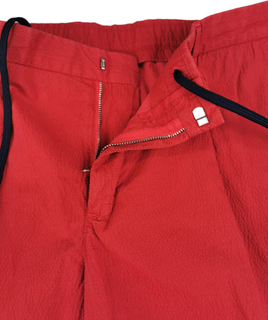 Bermuda uomo PT Torino - Invecchiato tinta unita - colore rosso mattone