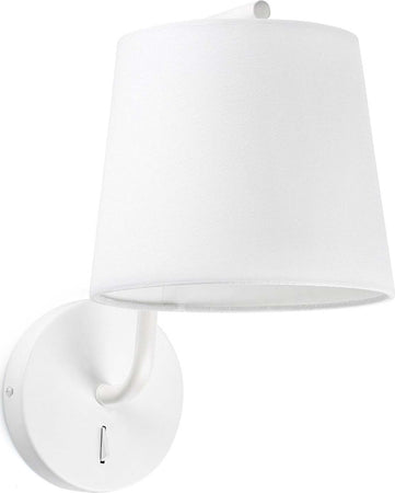 BERNI Lampada da parete bianca Illuminazione/Illuminazione per interni/Illuminazioni per pareti/Applique Led Mall Home - Napoli, Commerciovirtuoso.it