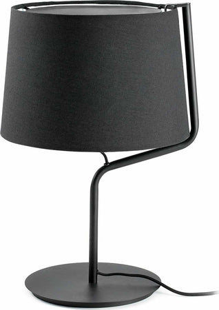 BERNI Lampada da tavolo nera Illuminazione/Illuminazione per interni/Lampade/Lampade da tavolo e abat-jour Led Mall Home - Napoli, Commerciovirtuoso.it