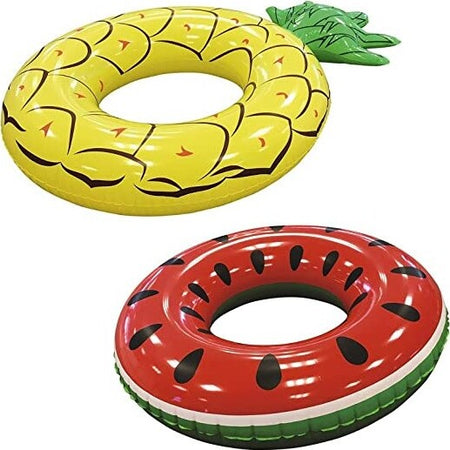 Bestway-Salvagente-Fashion-Ciambella-Gonfiabile-Frutta-Assorta-Ananas-E-Anguria