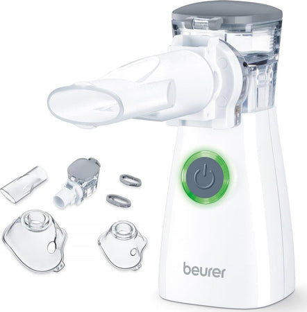 Beurer Aerosol IH 57 Inalatore con Membrana Vibrante e Tecnologia Aerosol Intelligente Orientabile Flessibile 45