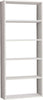 BEVERLY---libreria-in-nobilitato-frassinato-89x30x218-Bianco-Milani-Home