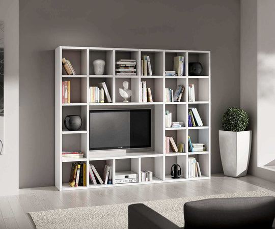 BEVERLY---parete-in-nobilitato-frassinato-261x30x218-Bianco-Milani-Home