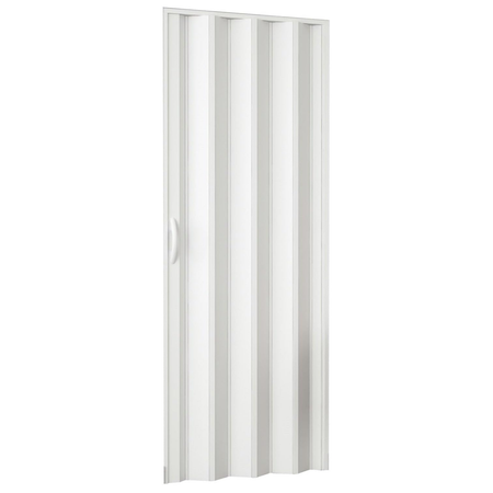 Porta a Soffietto in PVC spessore 9 mm "RIGI" con maniglia 82 x h 210 cm