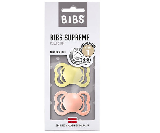 Set 2 Ciucci BIBS Supreme Sole&Rosa Pesca 0-6m