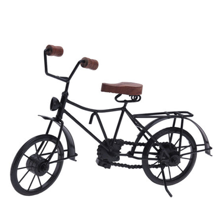Bicicletta decorativa in metallo decorazione ambienti 20 x 36 cm