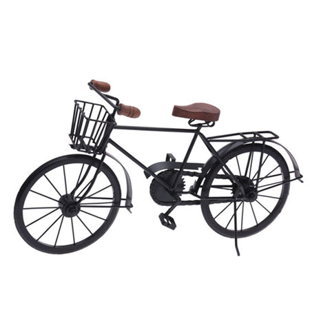 Bicicletta decorativa in metallo decorazione ambienti 47 x 27 cm