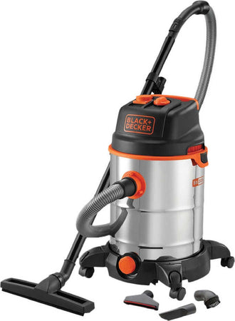 BIDONE-ASPIRATUTTO-INOX-'BXVC30XDE'-Lt.-30---1600-W-Black-Decker