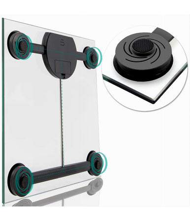 Bilancia Pesapersone Digitale Ultrasottile In Vetro Pesa Persone Max. 180 Kg