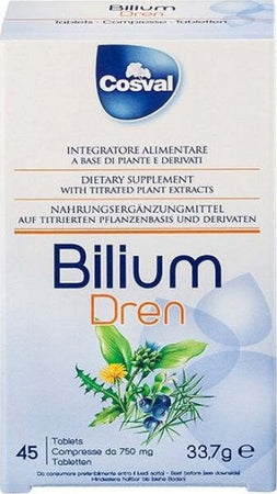 BILIUM-DREN-INTEGRATORE-ALIMENTARE-45-CAPSULE-Cosval