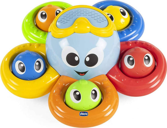 Billy the Octopus Chicco Gioco da Bagno Billy Il Polpo Multicolore Per Bambini Giocattolo per il Bagnetto Colorato 6-36M Giochi e giocattoli/Giocattoli prima infanzia/Giochi per il bagnetto Mondo Bimbo - Bagnara Calabra, Commerciovirtuoso.it