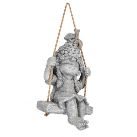 Bimbi Bertie Seduti con Altalena in Magnesio per uso interno ed esterno.