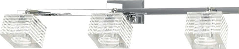 Binario-moderno-Top-Light-METROPOLITAN-1047-F3-G9-LED-metallo-vetro-soffitto-parete-orientabile