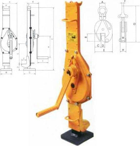 Binda Meccanica A Manovella Novamach Portata Crick Sollevamento Auto e Moto/Attrezzi per veicoli/Attrezzatura d'officina per veicoli/Pedane gru cric e martinetti/Sollevatori idraulici Trade Shop italia - Napoli, Commerciovirtuoso.it