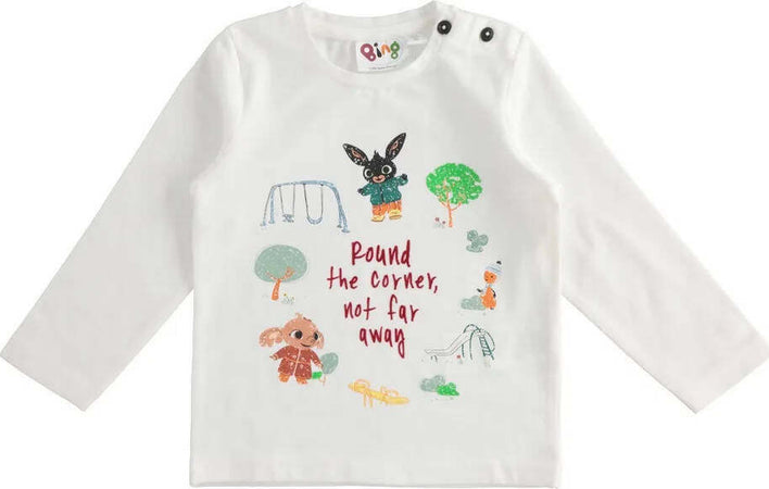 Bing Maglia Girocollo Bimbo Bimba Maniche Lunghe Maglietta Bing Flop Sula 43449 Sarabanda Minibanda Miniconf Ido 95%cotone Moda/Prima infanzia/Abbigliamento/Bambino 0-24/Magliette e polo/Maglie a manica lunga Sanitaria Gioia del Bimbo - Villa San Giovanni, Commerciovirtuoso.it