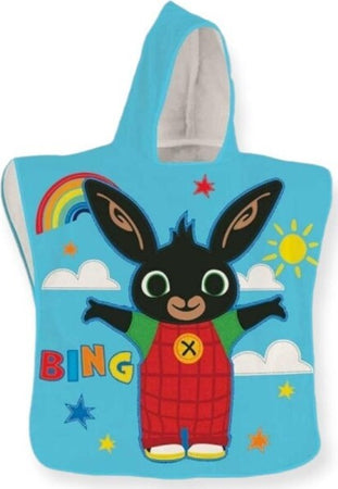 Bing-Poncho-In-Microfibra-50*100-Cm-Telo-Per-Bambini-Mare-Spiaggia-Doccia-Bagno
