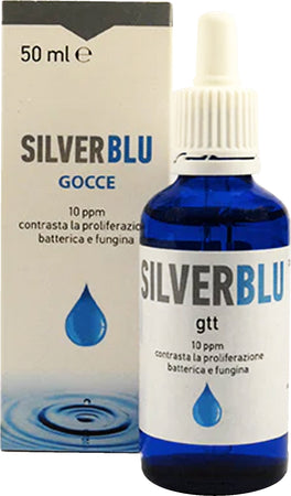 Biogroup - Silverblu Gocce per Contrastare La Proliferazione Batterica E Fungina 50 Ml
