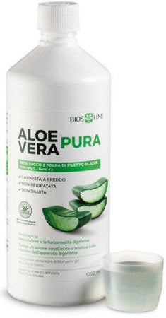 Biosline aloe vera succo polpa 1 litro