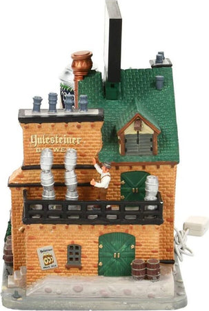 Birrificio Yulesteiner, edificio animato per villaggio di Natale in porcellana Casa e cucina/Decorazioni per interni/Addobbi e decorazioni per ricorrenze/Decorazioni natalizie/Oggettistica MagiediNatale.it - Altamura, Commerciovirtuoso.it