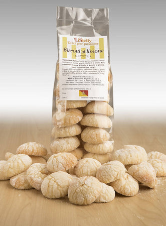 Biscotti al Limone Biologico Artigianali Biscotti Liguri Fatti a Mano 100% Bio 250gr Made in Italy Biscotto Tradizionali Liguria alimentari LiSicily dolci per passione - Alassio, Commerciovirtuoso.it