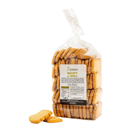Biscotti al Miele da 400 g. - Pugghia