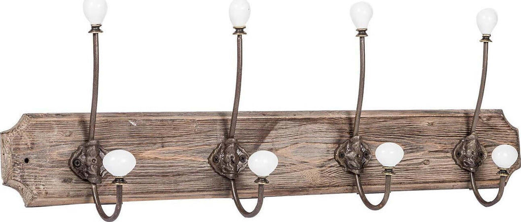 Biscottini-Attaccapanni-da-parete-in-legno-massiccio-e-ferro-forgiato-a-mano-finitura-legno-anticato-65x10x21-cm