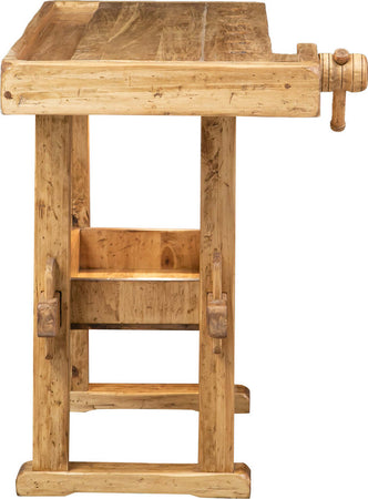 Biscottini-Banco-da-lavoro-Country-in-legno-massello-di-tiglio-finitura-naturale-L126xPR69xH90-cm.-Made-in-Italy