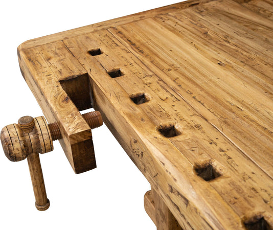 Biscottini-Banco-da-lavoro-Country-in-legno-massello-di-tiglio-finitura-naturale-L194xPR84xH90-cm.-Made-in-Italy
