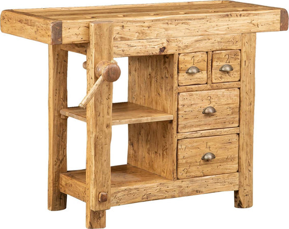 Biscottini-Banco-da-lavoro-Country-in-legno-massello-di-tiglio-finitura-naturale-Made-in-Italy