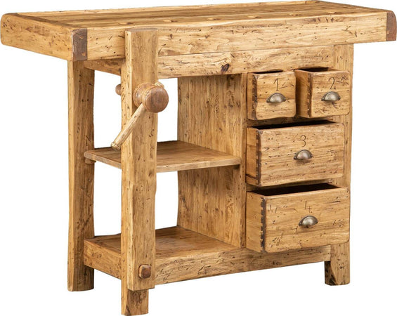 Biscottini-Banco-da-lavoro-Country-in-legno-massello-di-tiglio-finitura-naturale-Made-in-Italy