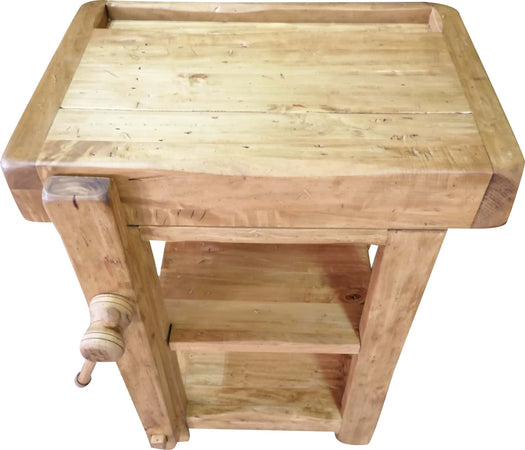 Biscottini-Banco-da-lavoro-Country-in-legno-massello-di-tiglio-finitura-naturale-Made-in-Italy