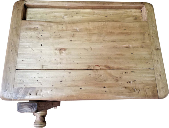 Biscottini-Banco-da-lavoro-Country-in-legno-massello-di-tiglio-finitura-naturale-Made-in-Italy