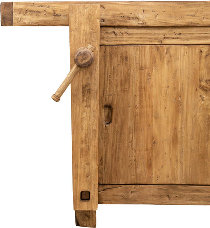 Biscottini-Banco-da-lavoro-Country-in-legno-massello-di-tiglio-finitura-naturale-Made-in-Italy