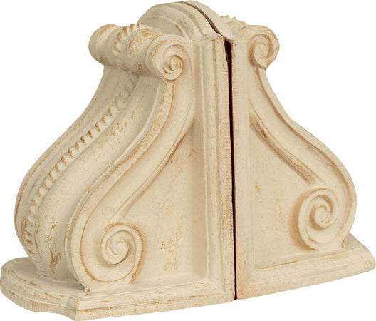 Biscottini-Coppia-fermalibri-in-legno-finitura-bianco-anticato-Made-in-Italy