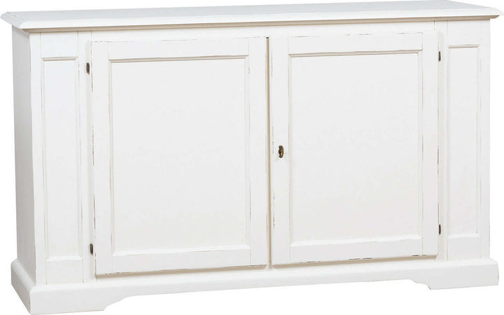 Biscottini-Credenza-Country-in-legno-massello-di-tiglio-finitura-bianca-anticata-L180xPR58xH105-cm.-Made-in-Italy