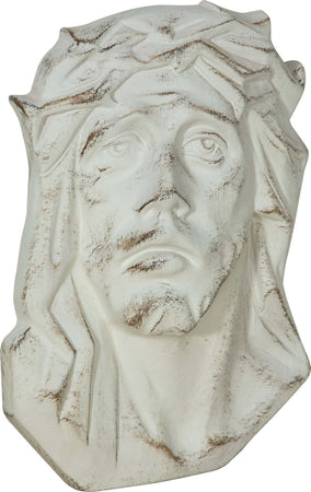 Biscottini-DECORO-DA-PARETE-VOLTO-CRISTO-FINITURA-BIANCO-ANTICATO-MADE-IN-ITALY