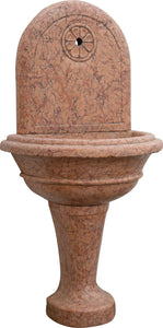 Biscottini-Fontana-da-terra-in-marmo-rosso-di-Verona-Made-in-Italy