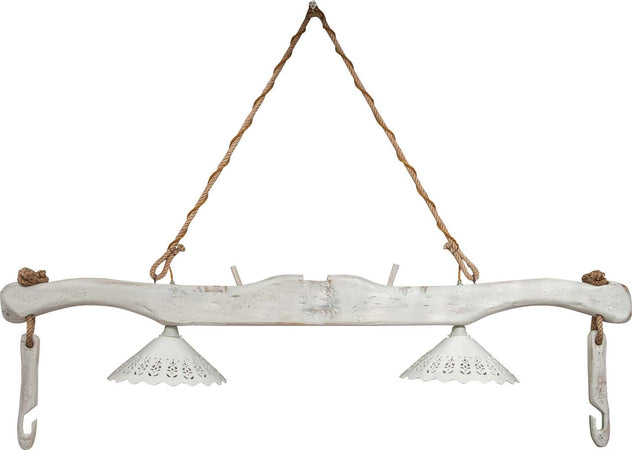 Biscottini-Giogo-lampadario-in-legno-massello-di-tiglio-finitura-bianca-anticata-Made-in-Italy