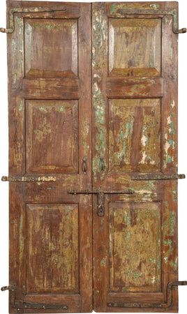Biscottini-Porta-in-legno-massello-e-ferro-da-interno-o-da-esterno-vecchia-e-antica-medievale