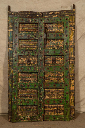 Biscottini-Porta-portone-in-legno-massello-e-ferro-da-interno-o-da-esterno-vecchia-e-antica-medievale-scorrevole