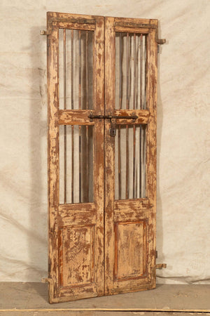 Biscottini-Porta-portone-in-legno-massello-e-ferro-da-interno-o-da-esterno-vecchia-e-antica-medievale-scorrevole