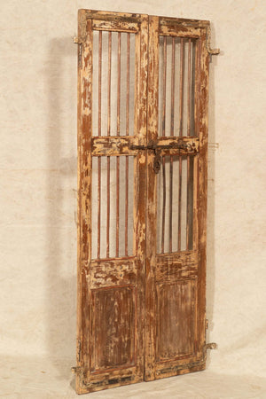 Biscottini-Porta-portone-in-legno-massello-e-ferro-da-interno-o-da-esterno-vecchia-e-antica-medievale-scorrevole