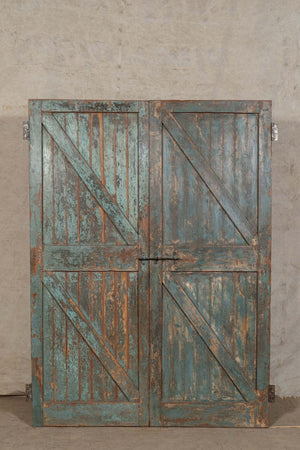 Biscottini-Porta-portone-in-legno-massello-e-ferro-da-interno-o-da-esterno-vecchia-e-antica-medievale-scorrevole