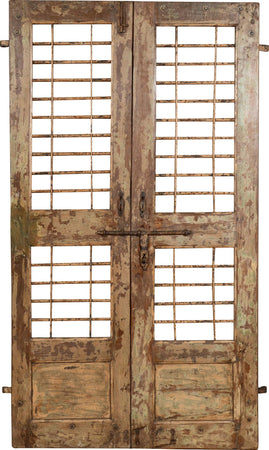 Biscottini-Porta-portone-in-legno-massello-e-ferro-da-interno-o-da-esterno-vecchia-e-antica-medievale-scorrevole